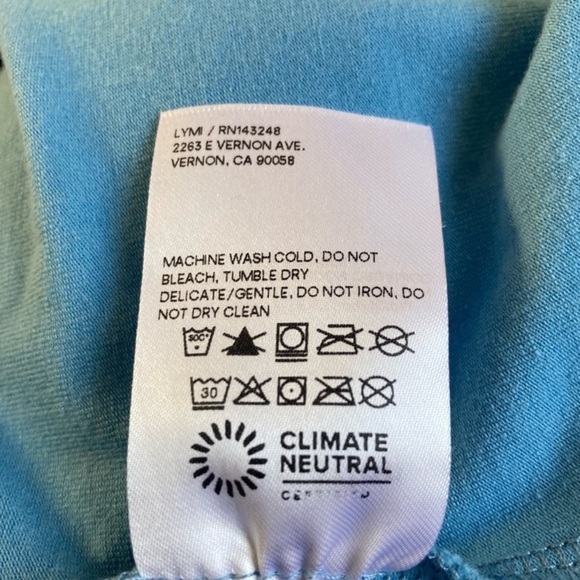 Reformation Alden Stretch Knit Mini Dress Sleeveless Dusk Blue Small - Picture 13 of 15